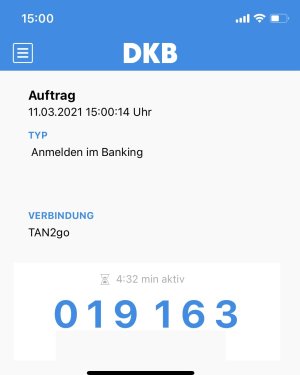 DKB tan2go App
